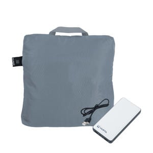 Warmigo warmtekussen Grijs incl. Powerbank (45x45)