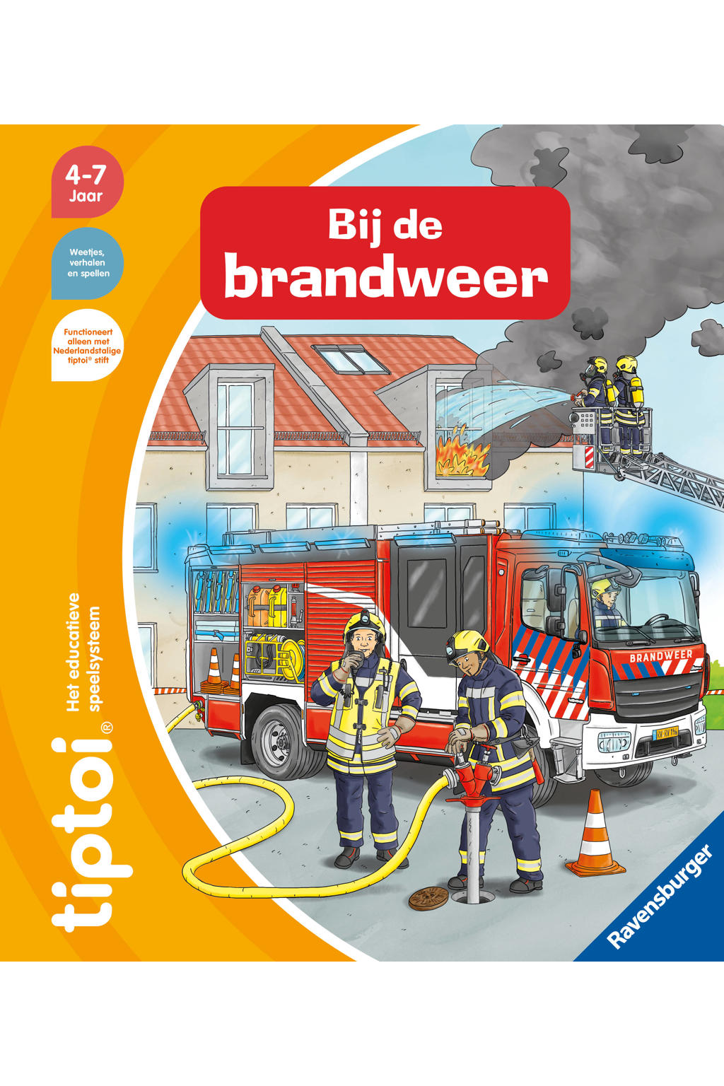 Ravensburger Tiptoi Bij de brandweer