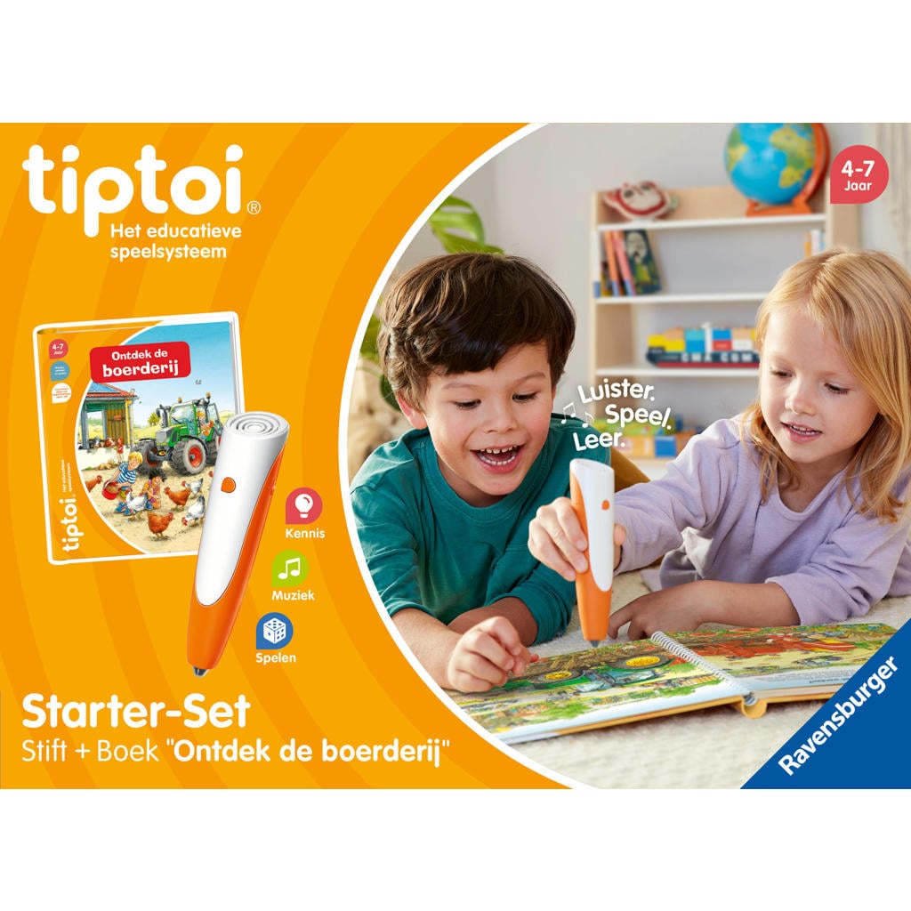 Ravensburger Tiptoi Starter-Set Ontdek de boerderij
