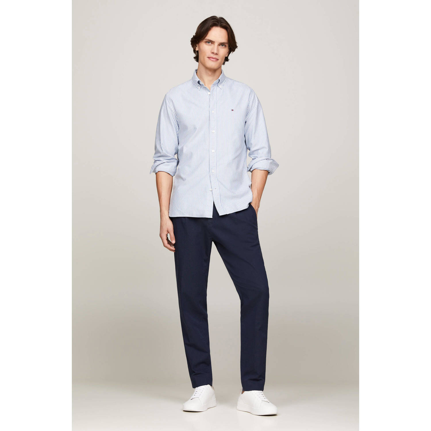 Tommy Hilfiger gestreept overhemd HERITAGE OXFORD STRIPE