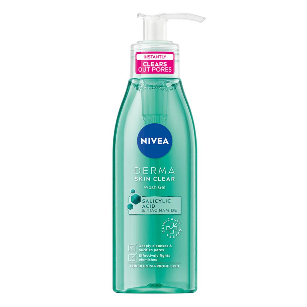 NIVEA Derma Skin Clear Wash Gel 150 ml