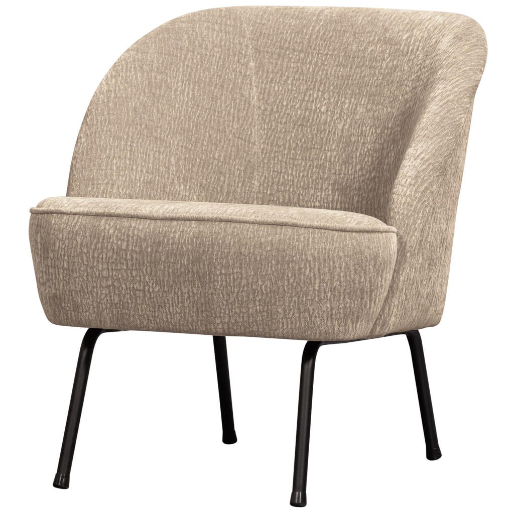 WOOOD WOOOD Vogue Fauteuil - Leer - Cognac - 69x57x70