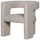 WOOOD WOOOD Tiwa Fauteuil - Bouclé - Beige - 70x64x64