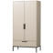 WOOOD WOOOD Adam 2-deurs kast - Grenen - Dust - 200x100x53 cm