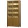 WOOOD WOOOD Exhibit XL 2-deurs Vitrinekast - Metaal - Donkerbruin