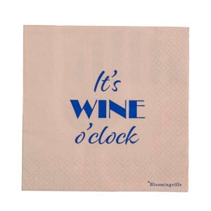 Wine servet (papier) (set van 20)