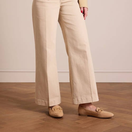 No Stress suède loafers beige afbeelding