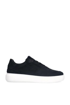 nubuck sneakers zwart