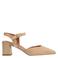 No Stress suède pumps beige