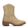 PS Poelman Noto suède cowboylaarzen beige