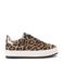 Kurt Geiger Laney suède sneakers met panterprint beige/zwart