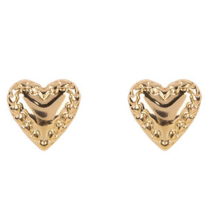 oorbellen Lovey Studs goudkleurig