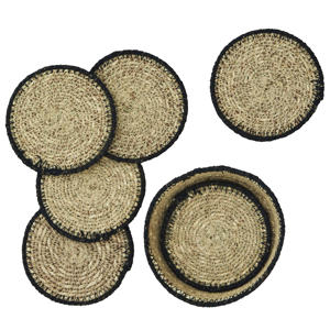 zeegras onderzetters (set van 6) 