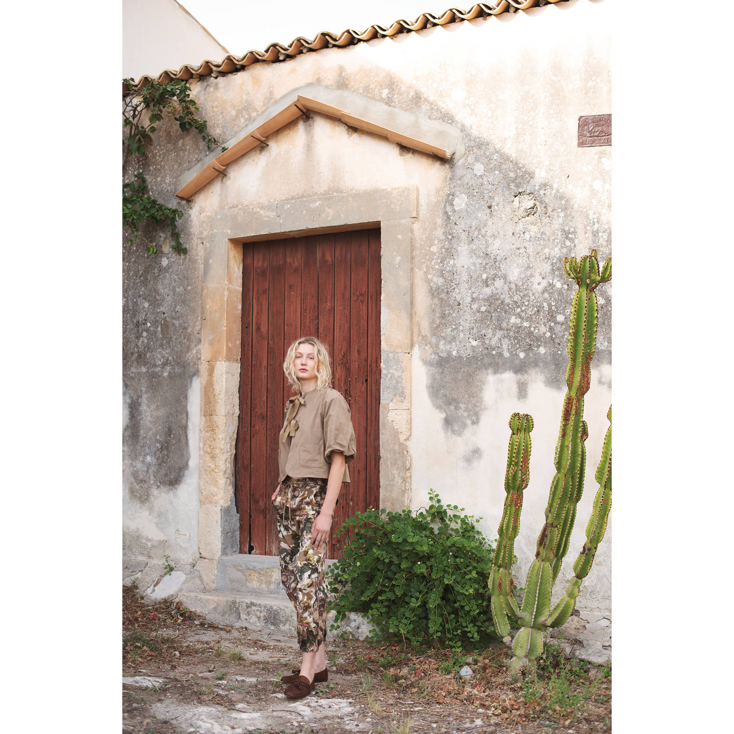 Summum relaxed cargo broek multi
