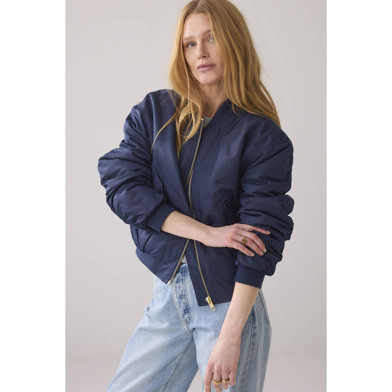 Summum bomberjack donkerblauw