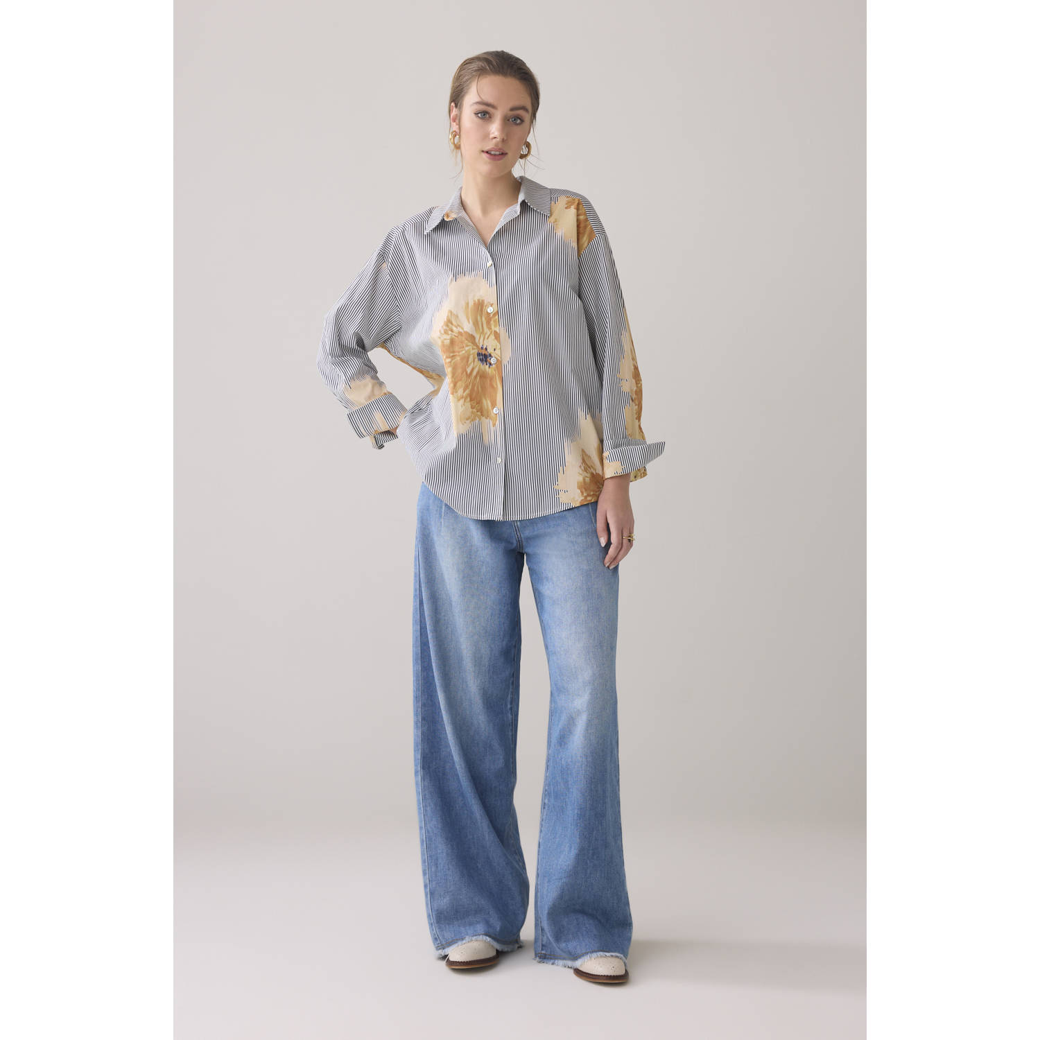 Summum blouse blauw