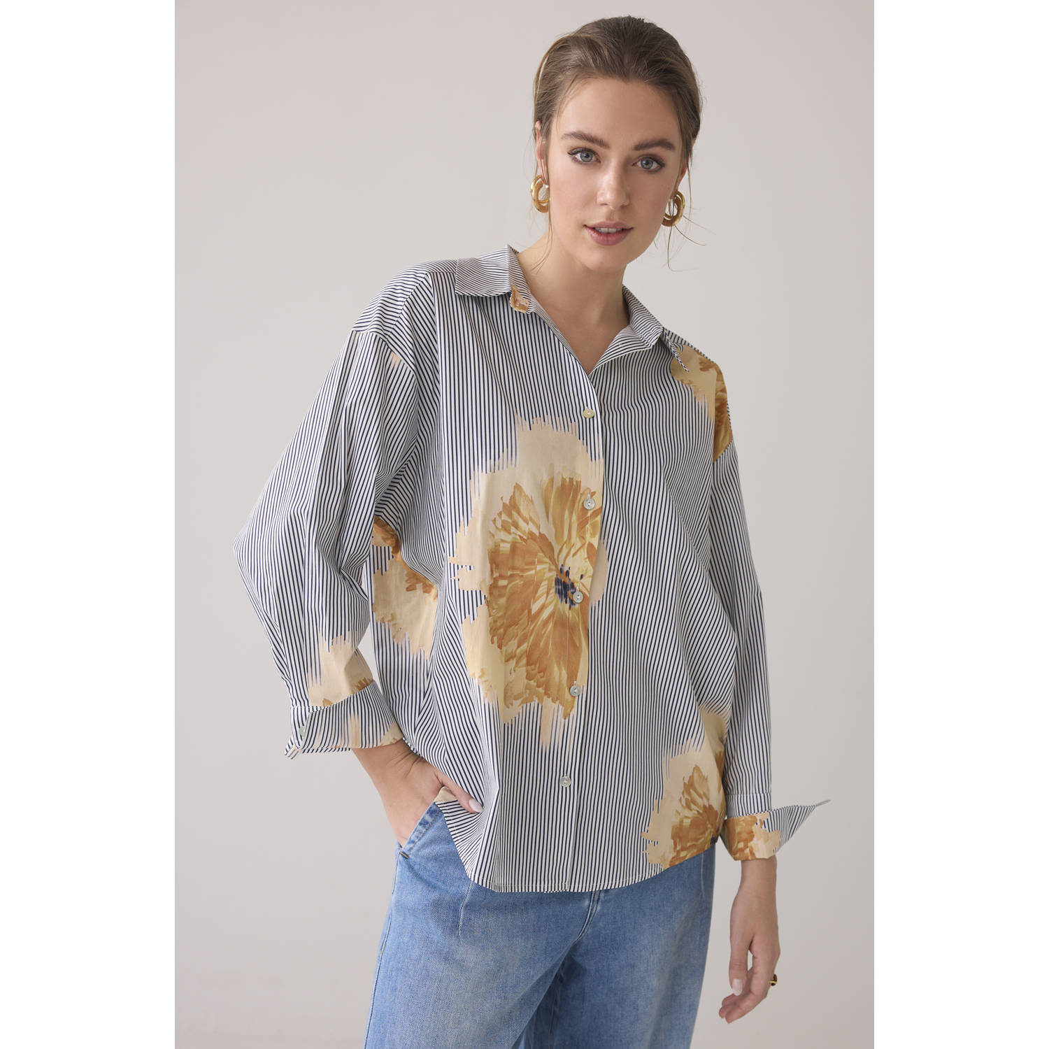 Summum blouse blauw