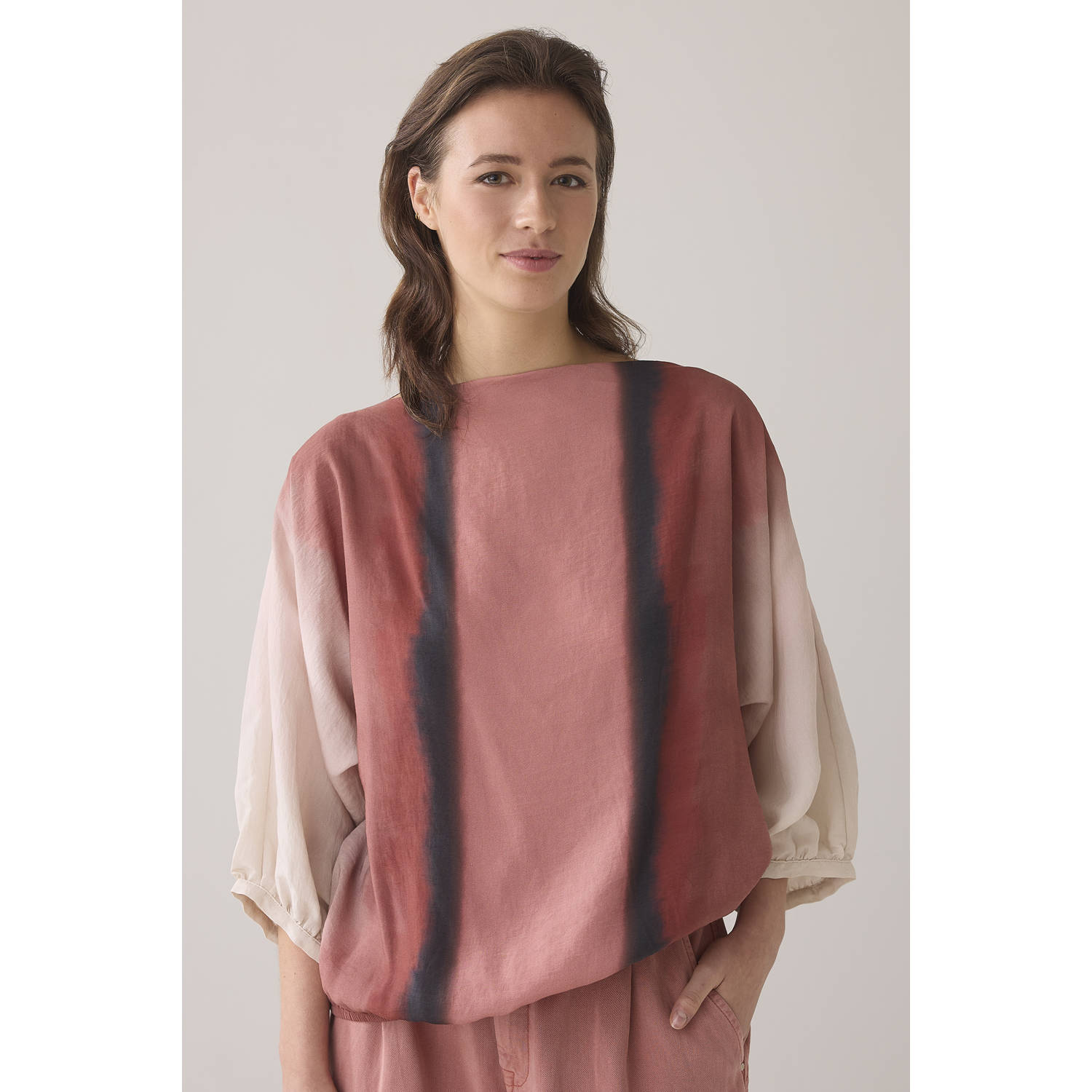 Summum blousetop donkerrood