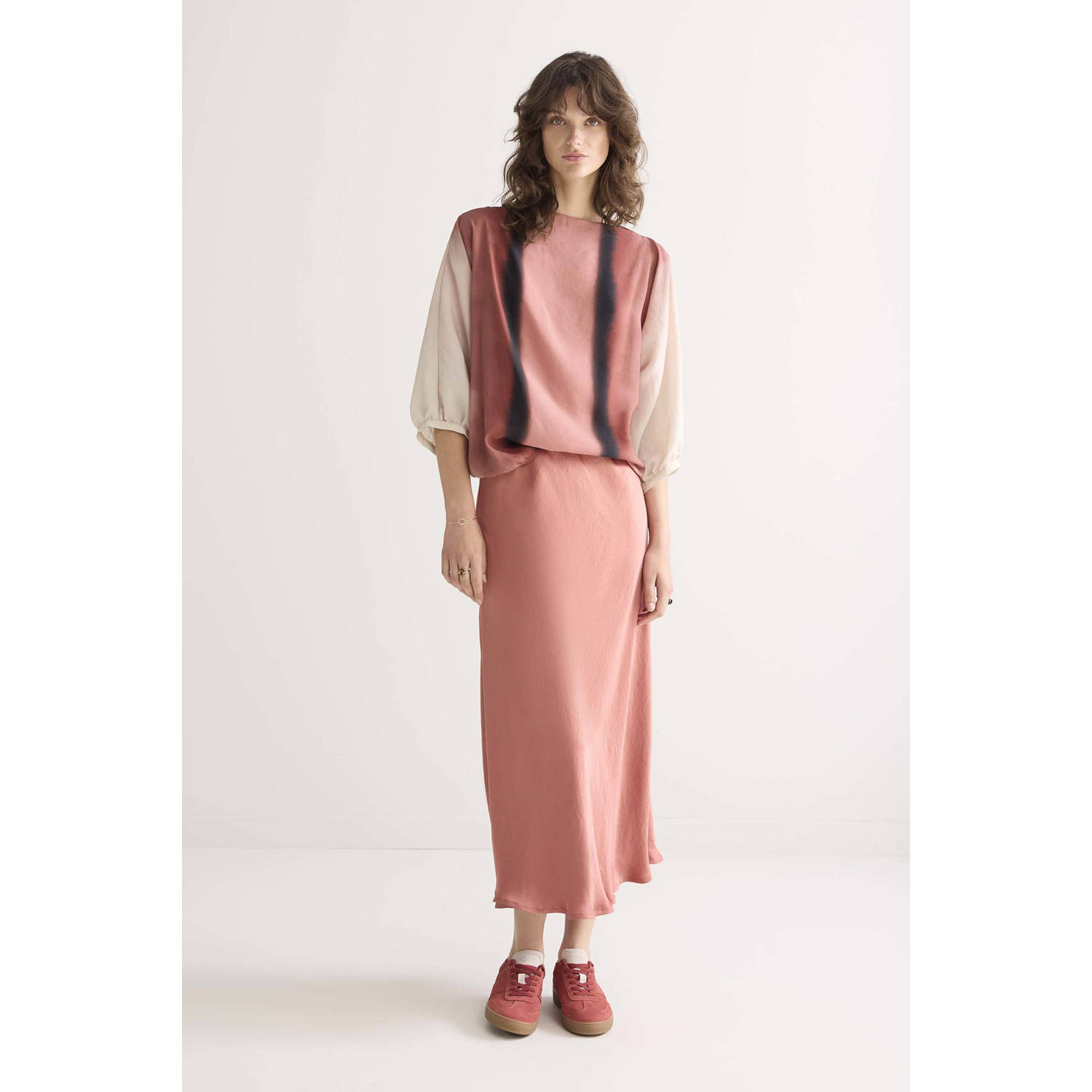 Summum blousetop donkerrood