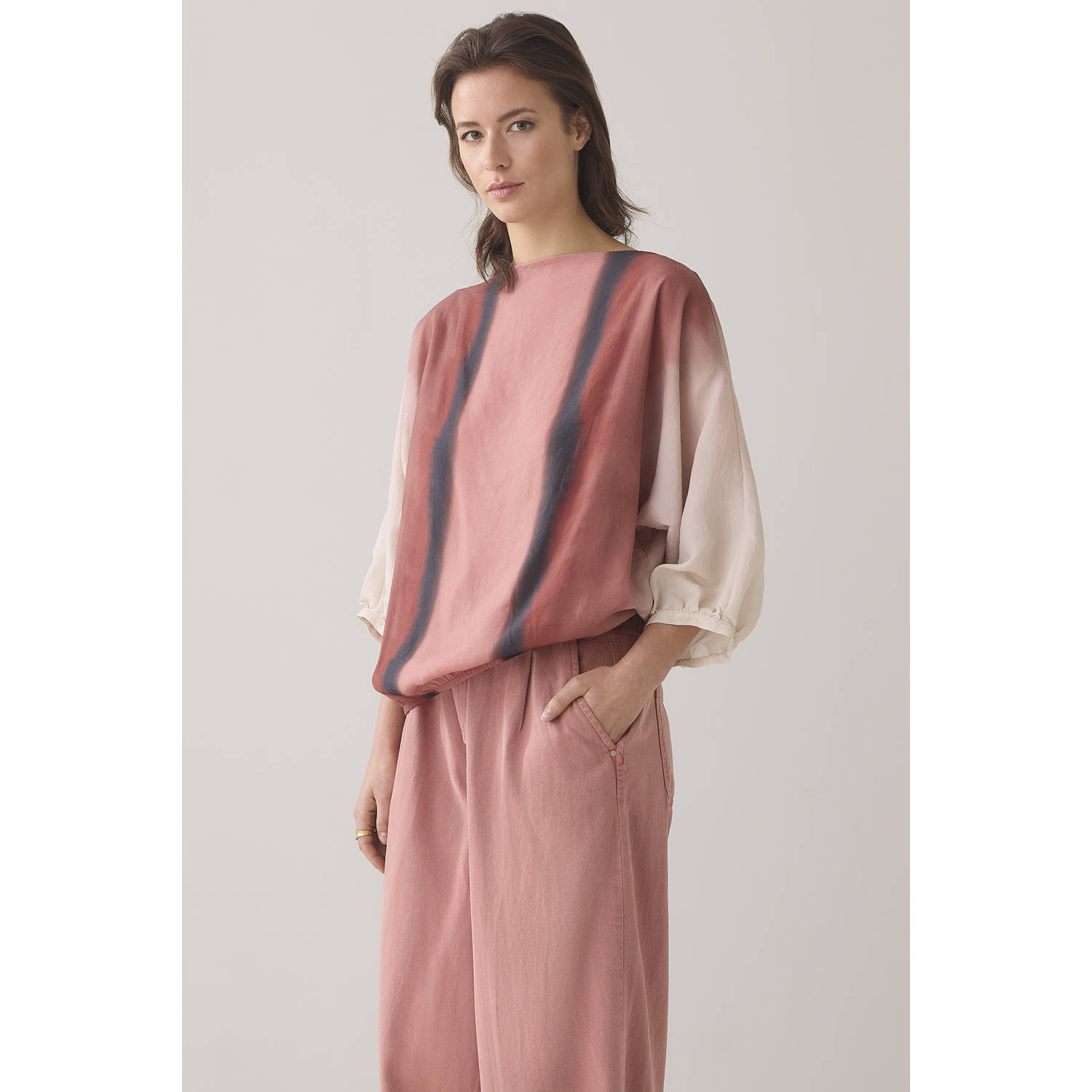 Summum blousetop donkerrood