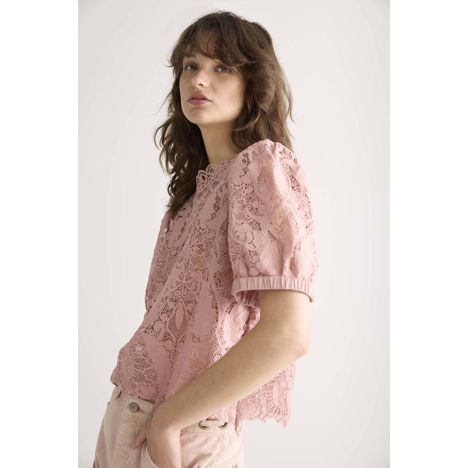 Summum blousetop oudroze