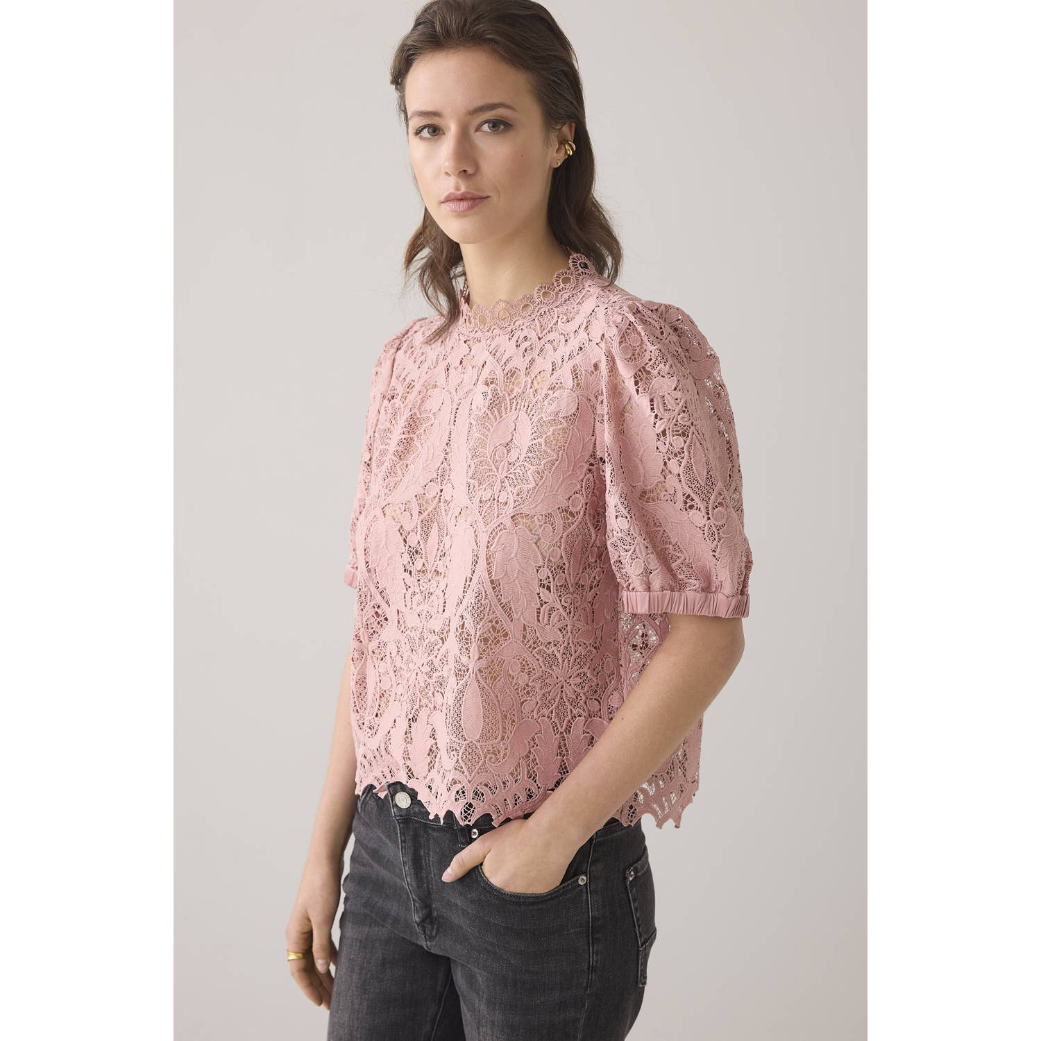 Summum blousetop oudroze