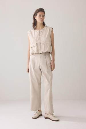 regular waist chino beige