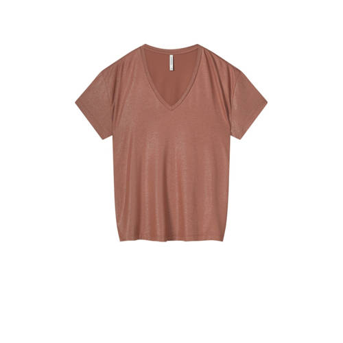 Summum T-shirt roodbruin afbeelding