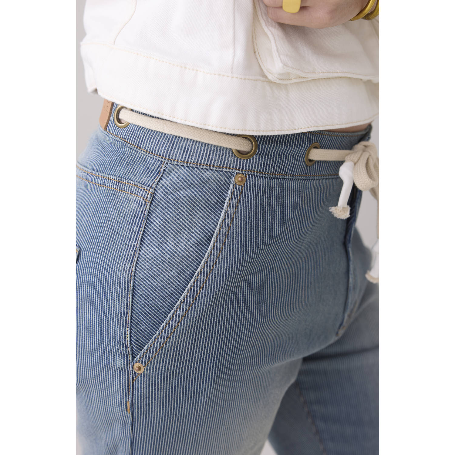 Summum mom jeans light blue denim