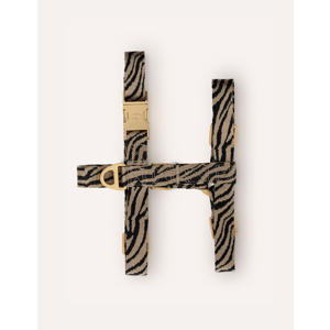 hondenharnas ZEBRA-HARNESS-BEIGE/BLACK-M