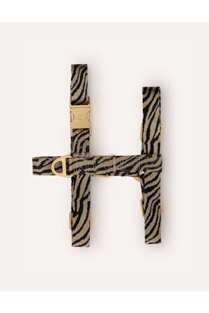 hondenharnas ZEBRA-HARNESS-BEIGE/BLACK-XS