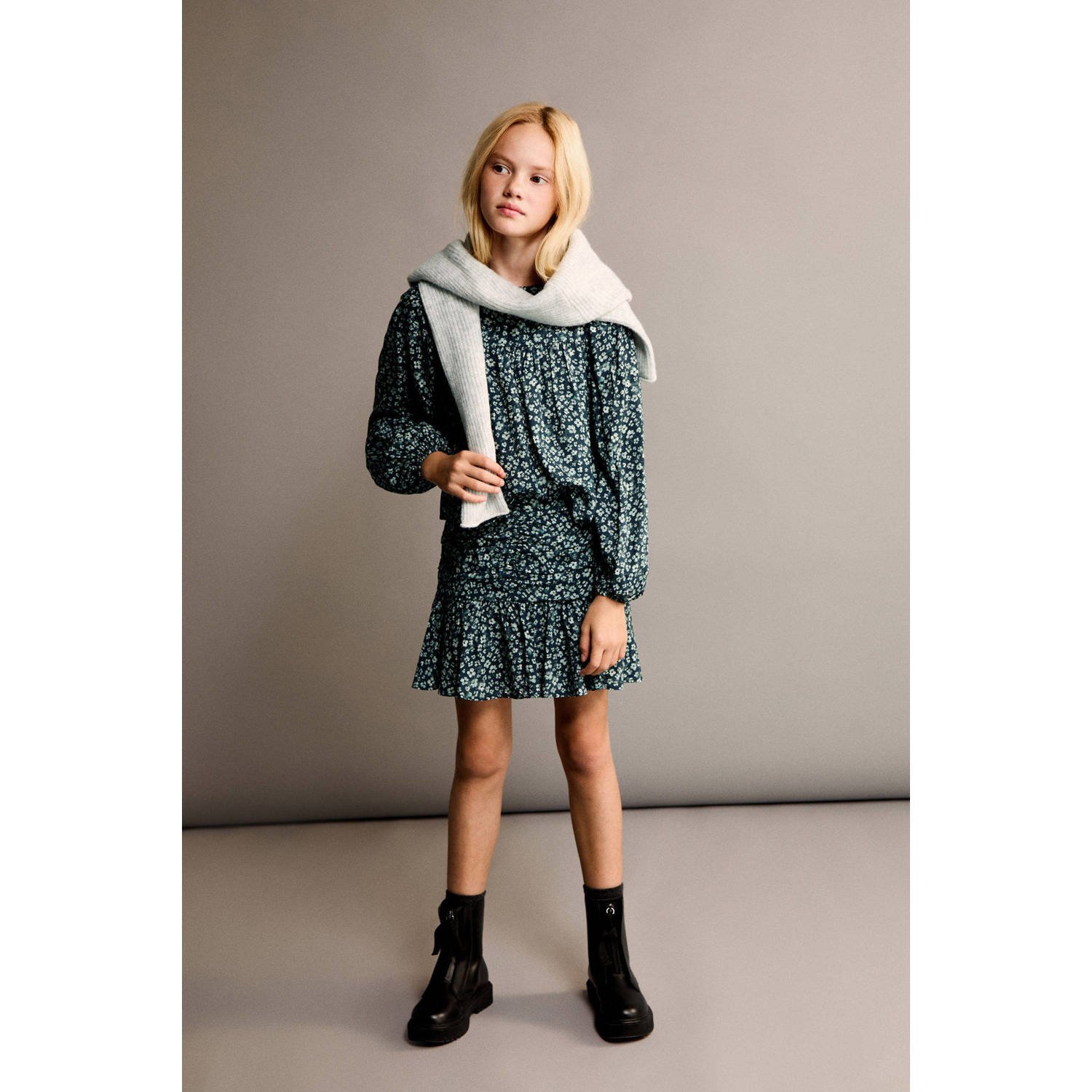 Mango Kids korte rok groen