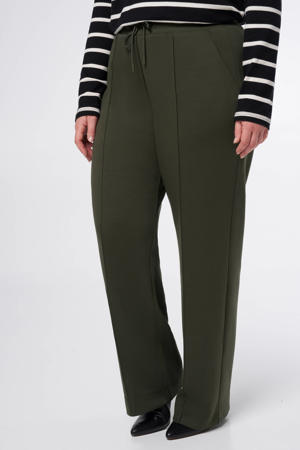 regular fit kaki broek