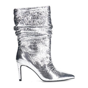   enkellaarzen metallic zilver