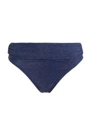 thumbnail: BEACHWAVE omslag bikinibroekje met lurex donkerblauw