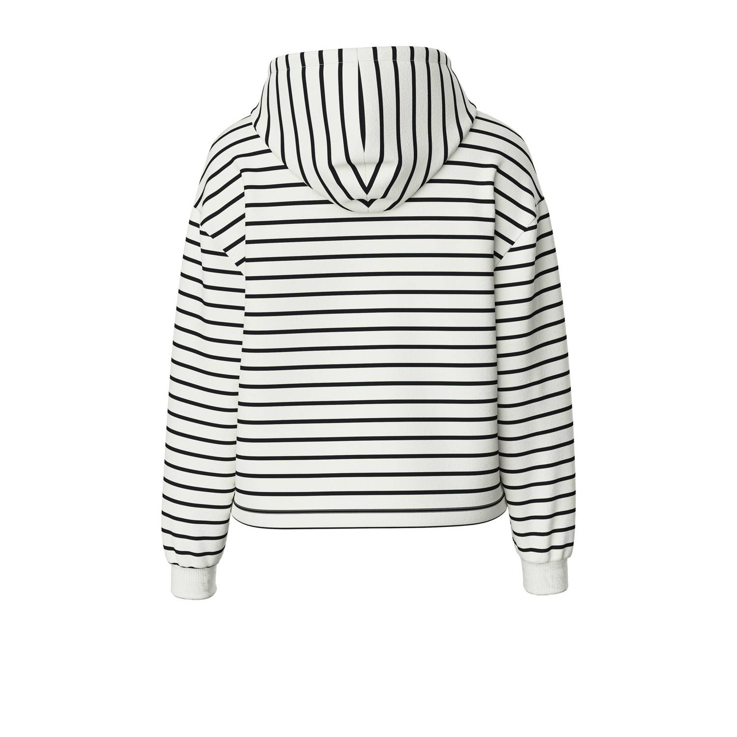 PIECES hoodie PCCHILLI wit donkerblauw