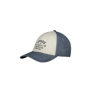 pet blauw/ecru