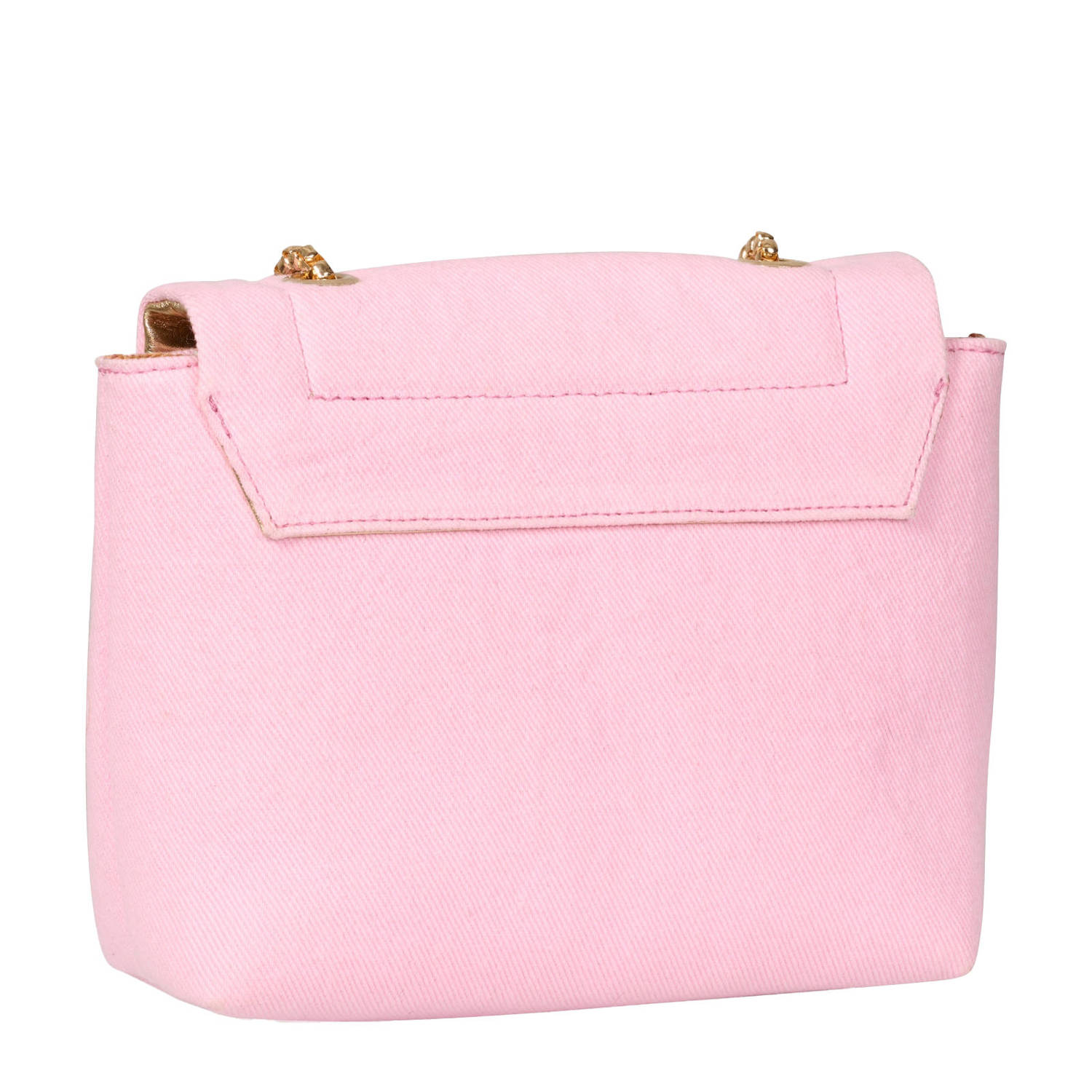 DWRS denim crossbody tas Spezia roze