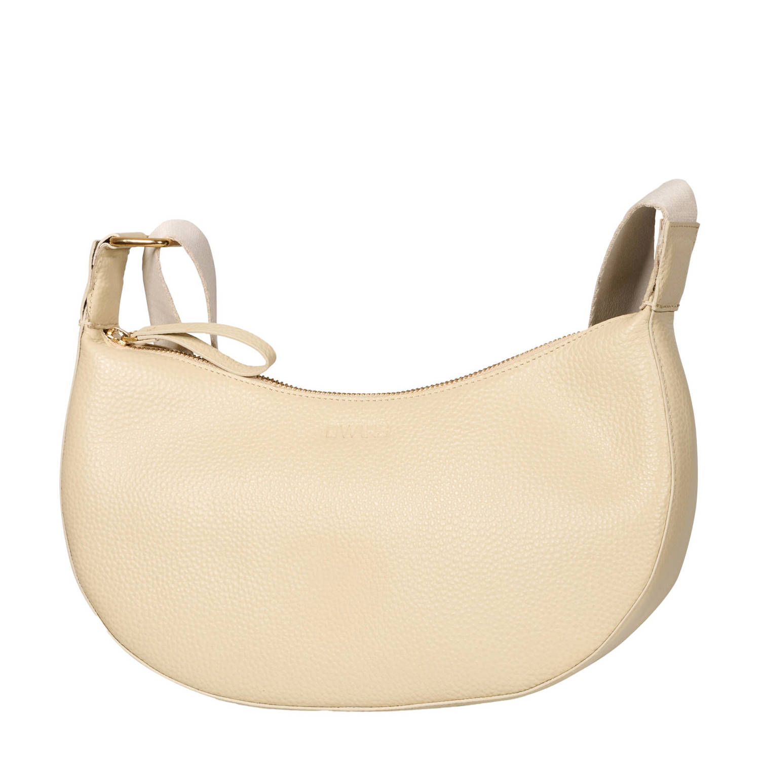 DWRS leren crossbody tas Natal beige
