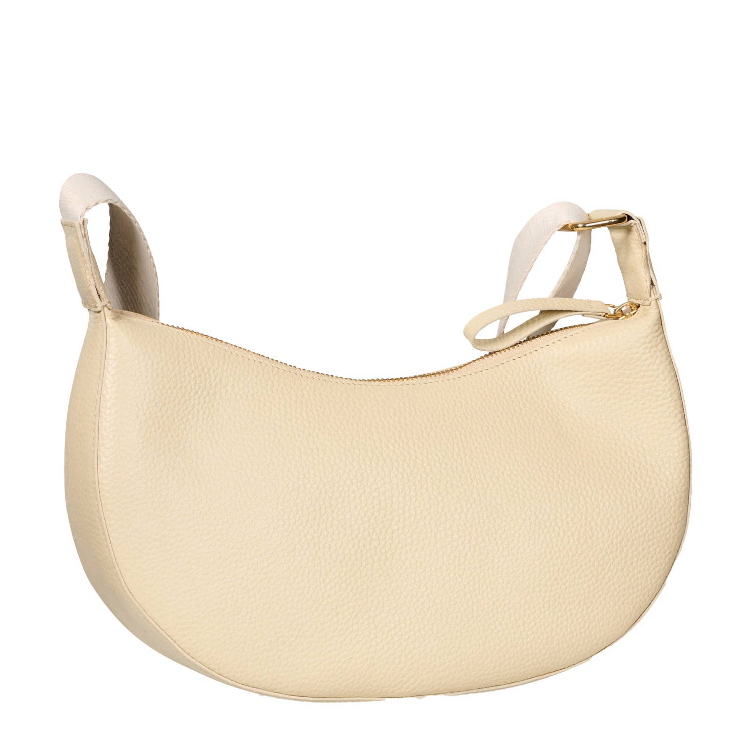 DWRS leren crossbody tas Natal beige