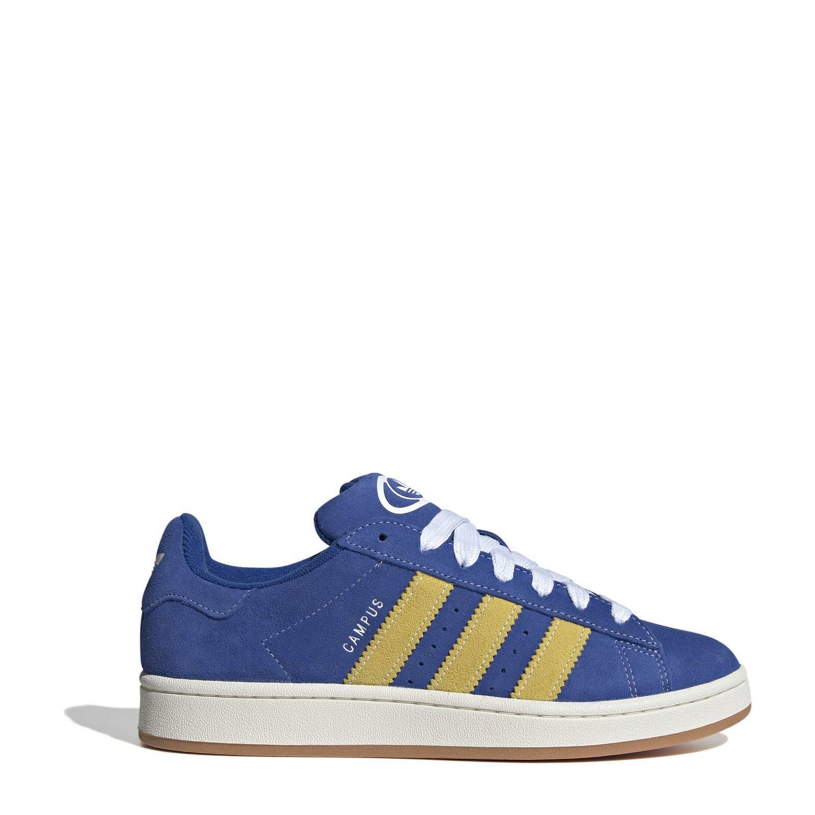 adidas Originals Campus 00's sneakers kobaltblauw/geel | wehkamp