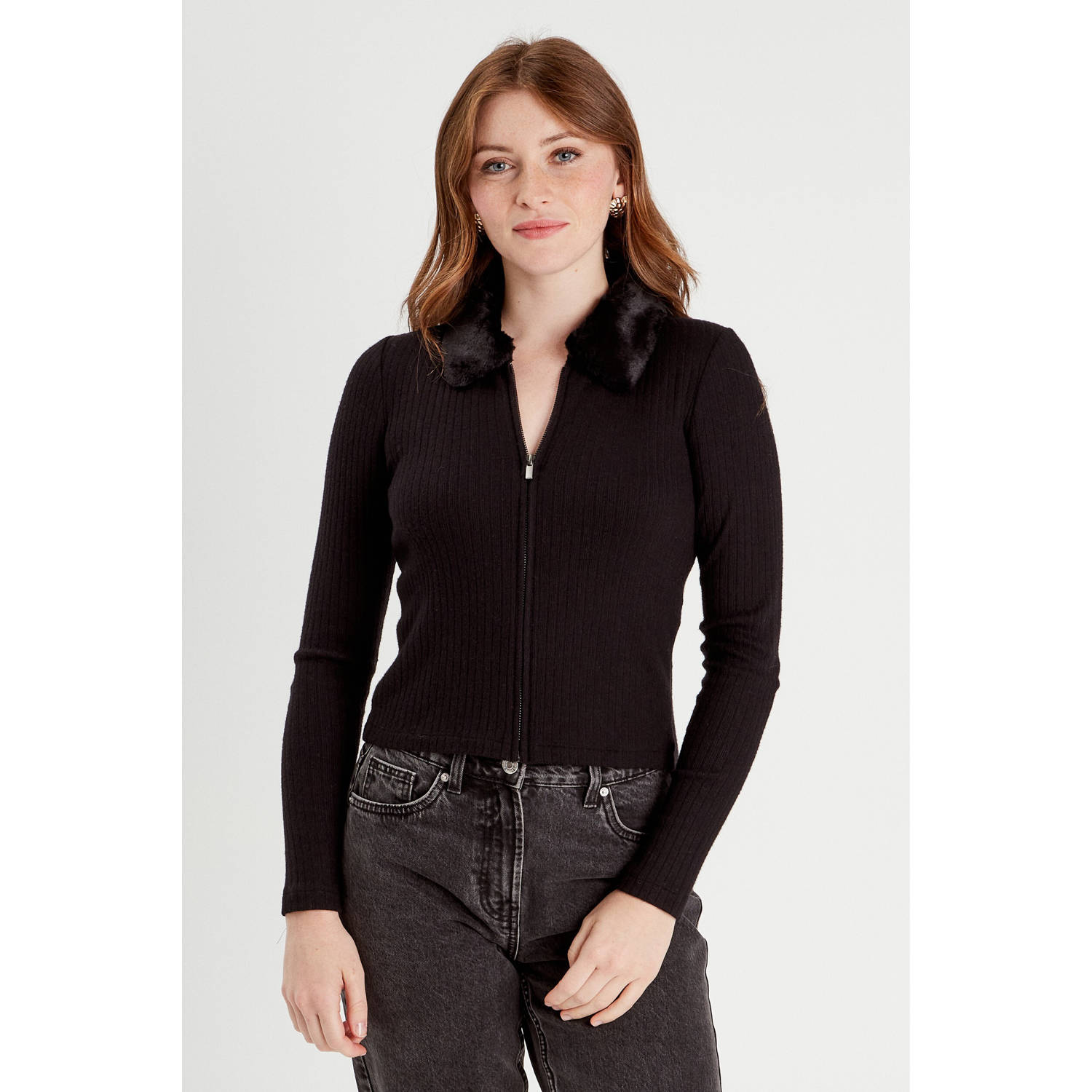 Cache vest zwart
