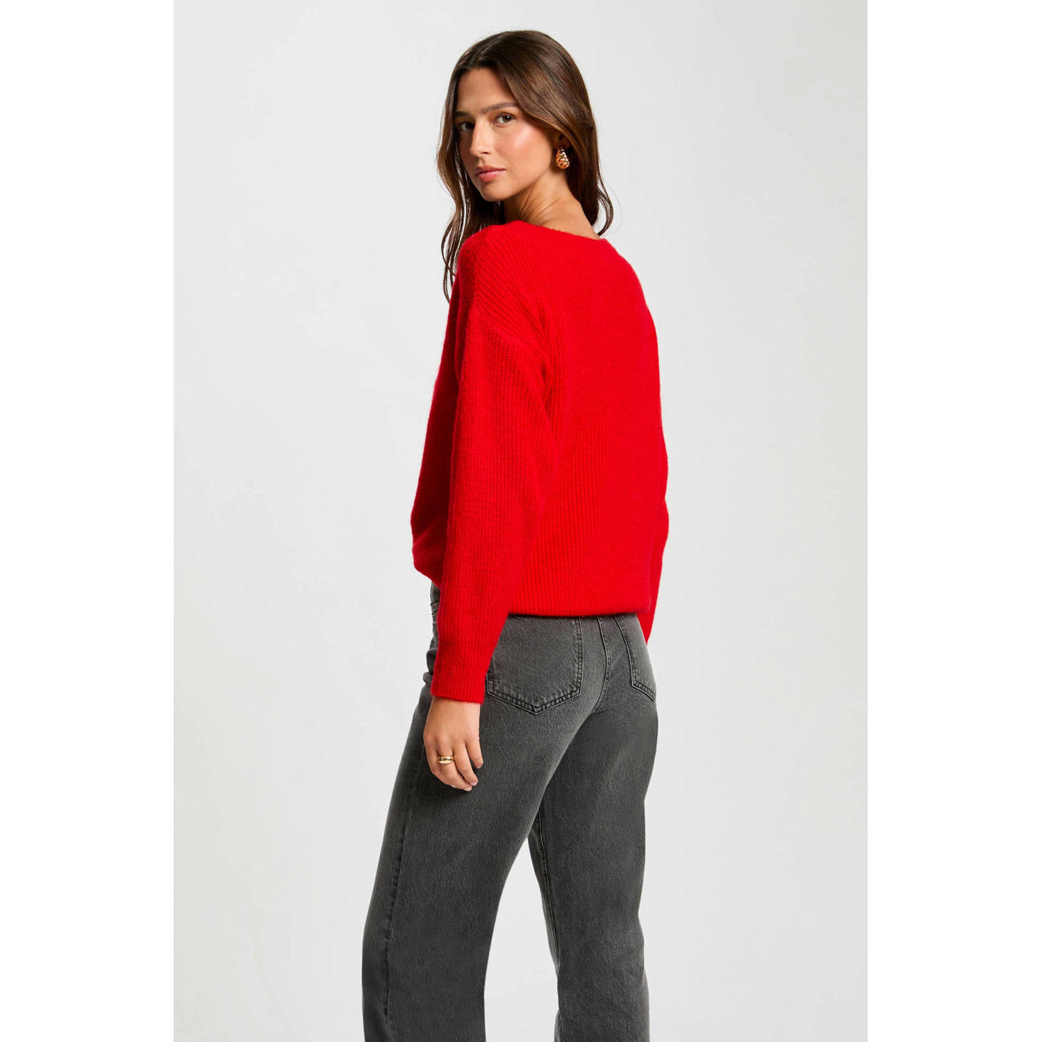 Morgan pullover rood