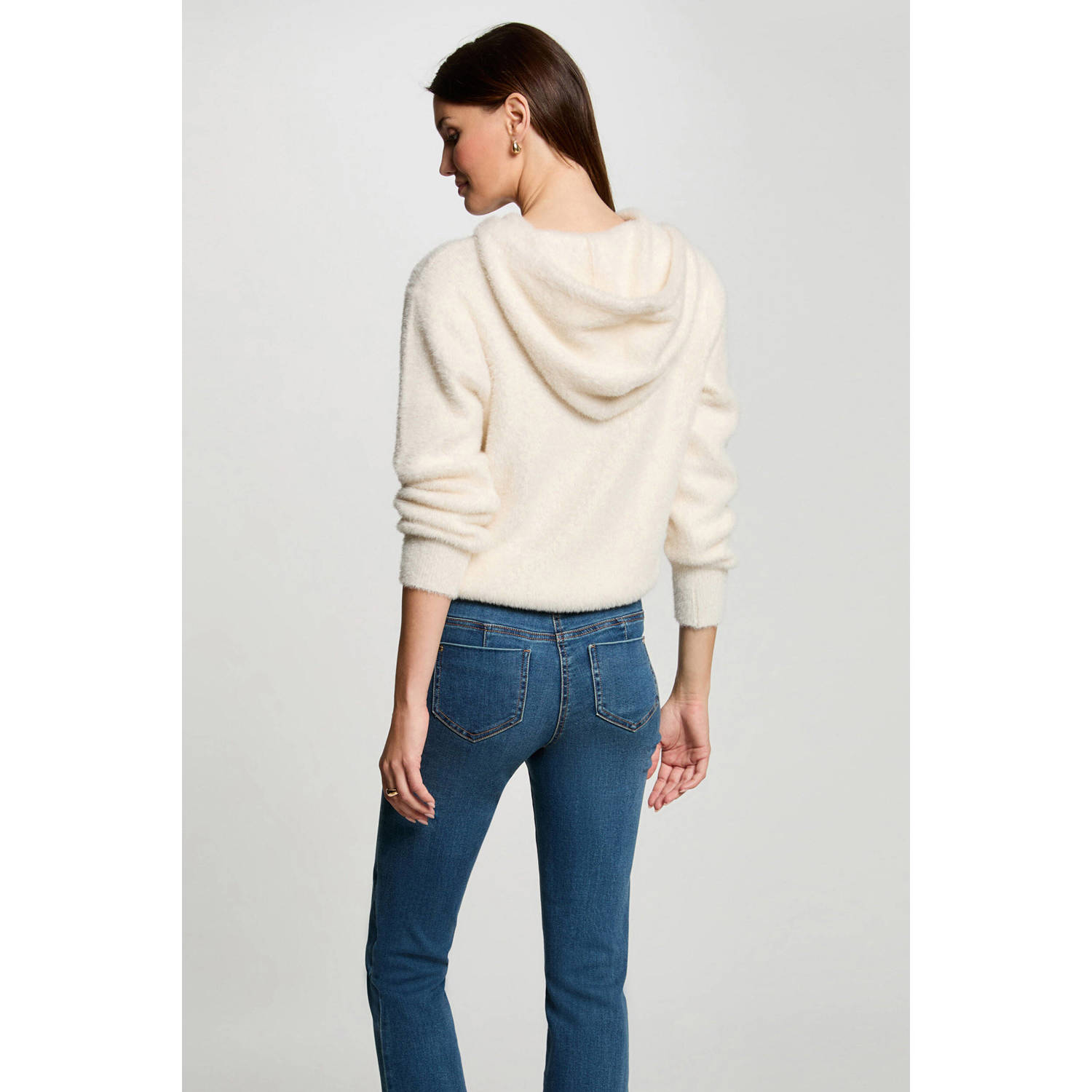 Morgan hoodie ecru
