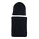 WE Fashion muts + sjaal donkerblauw