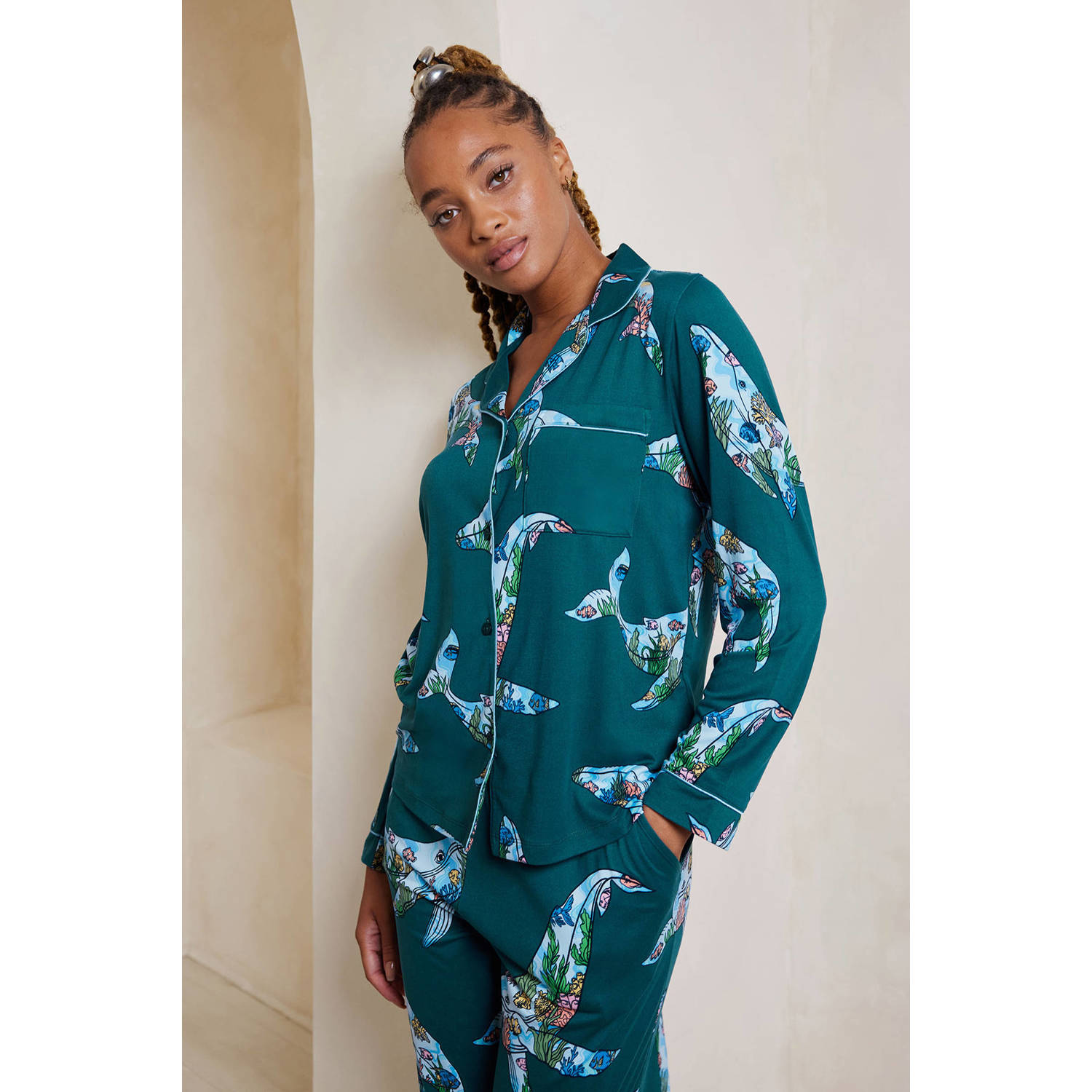 Chelsea Peers pyjama petrol