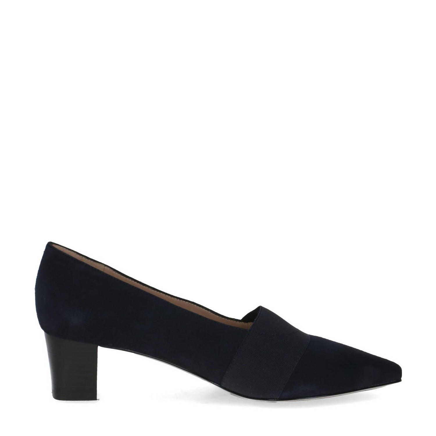 Peter Kaiser Genova suède pumps donkerblauw