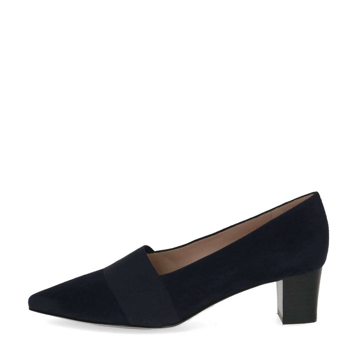 Peter Kaiser Genova suède pumps donkerblauw