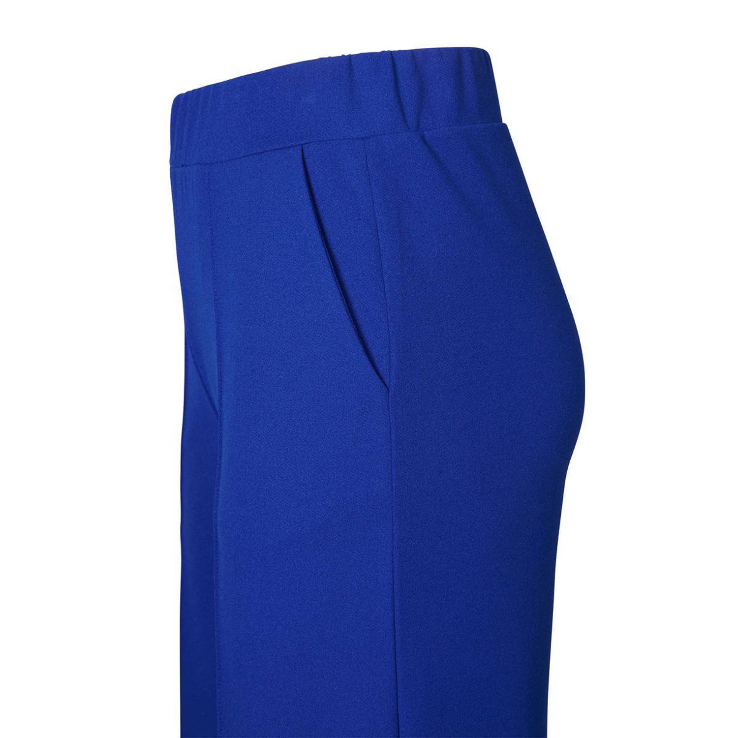 Miss Etam Lang wide leg broek Mia blauw 36 inch