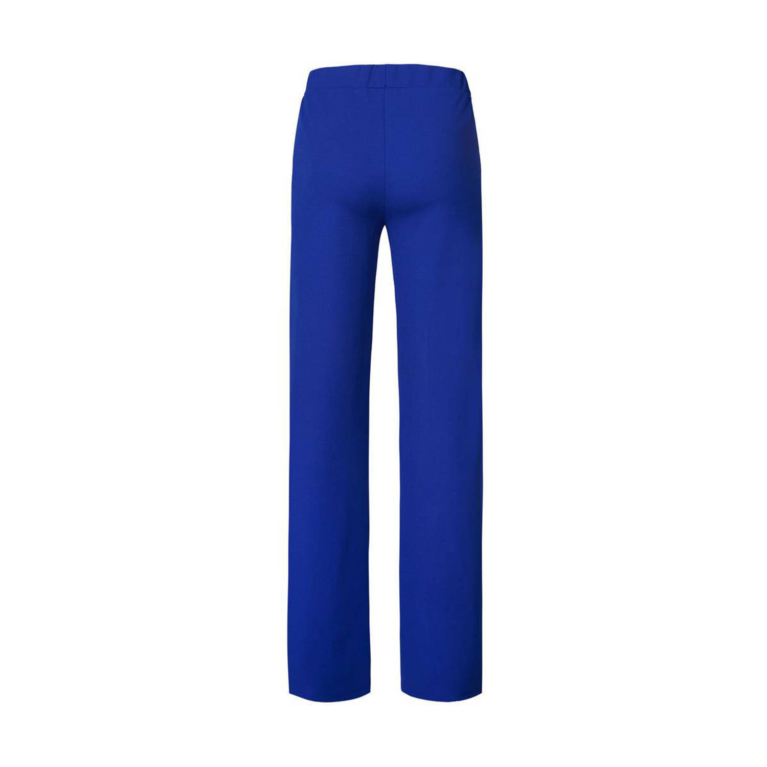 Miss Etam Lang wide leg broek Mia blauw 36 inch